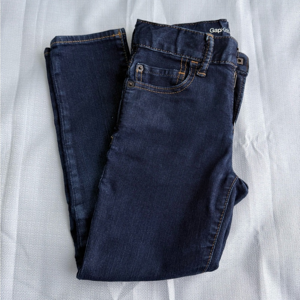Gap Kids 1969 Regular Slim Dark Blue Jeans